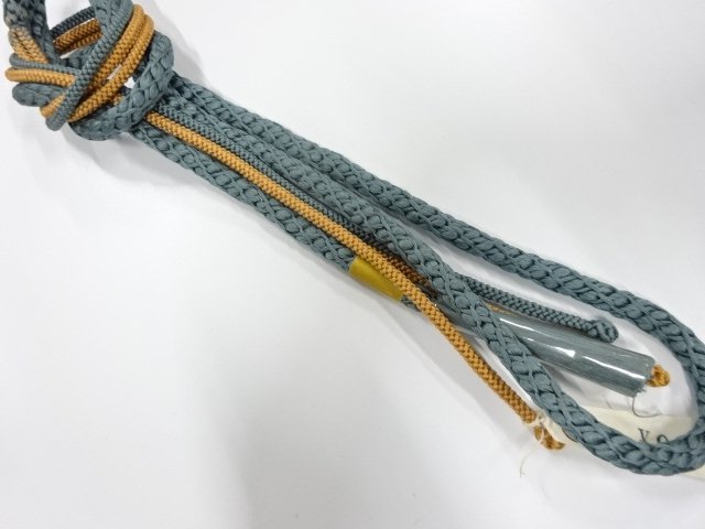 未使用品　正絹　手組帯締め